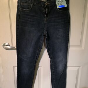 Mudd Women's Deep Indigo Skinny Jeans